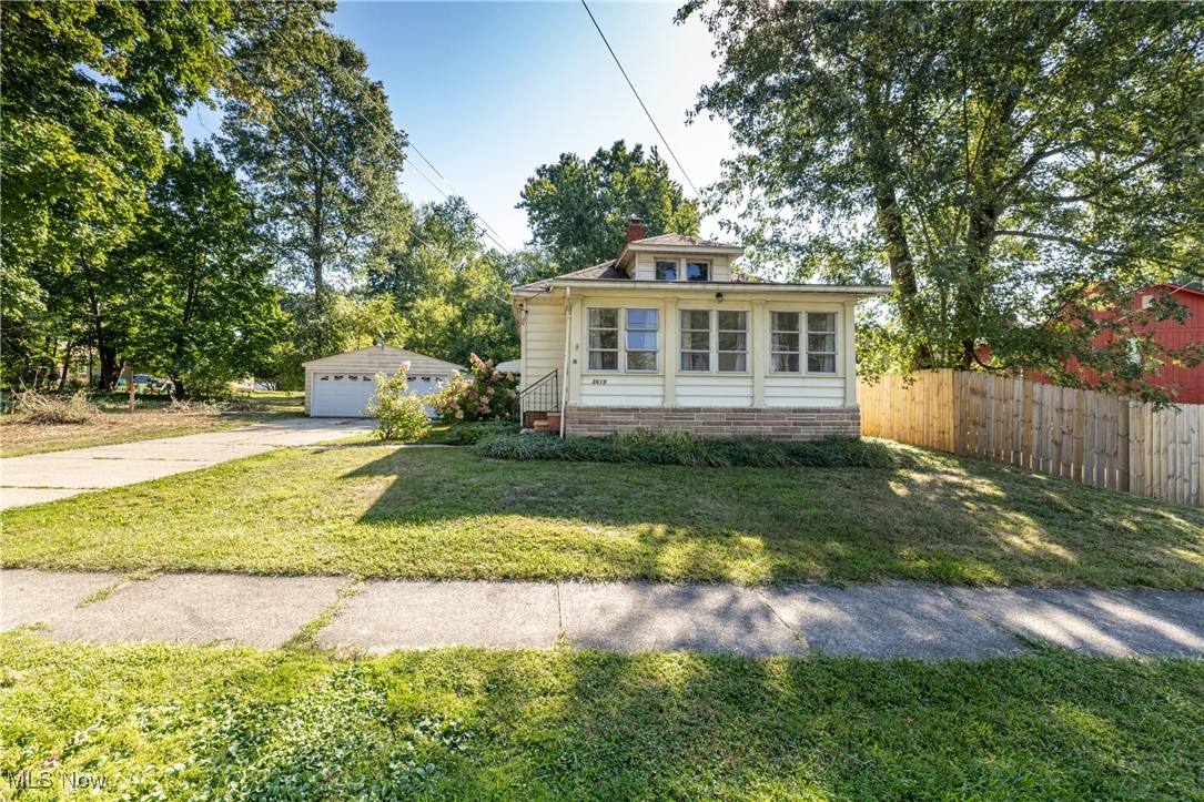 Charming 2-Bedroom Ranch in the Heart of Stow! Welcome to this adorable and well-maintained 2-bedroom, 1-bath ranch nestled on a quiet street in Stow. Bursting with charm and character, this home offers the perfect blend of comfort and convenience, ideal for first-time buyers, downsizers, or anyone looking for a cozy place to call home. Outside, you'll love the quaint backyard. Perfect for entertaining, gardening, or relaxing on sunny afternoons. A detached 2-car garage offers plenty of room for parking, storage, or even a workshop. Located just minutes from schools, parks, shopping, and highways, this delightful home offers small-town feel with
easy access to all the essentials. Don't miss your chance to own this Stow gem! Schedule your showing today!