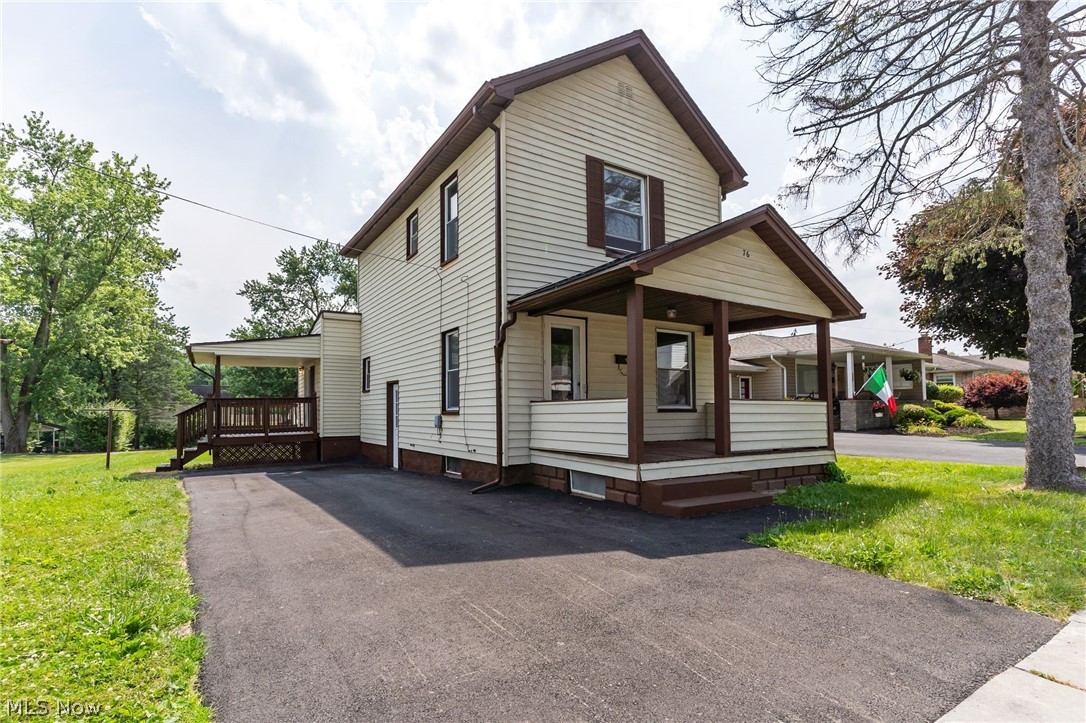 Discover the charm and modern elegance of 761 W Wood St in Lowellville. This fully remodeled gem offers a fresh start with a brand new bathroom and kitchen, complete with sleek new flooring and top-of-the-line appliances including a stove, microwave, and dishwasher. The home exudes comfort with brand new carpeting throughout. Recent updates ensure peace of mind with an upper roof that's less than 5 years old, and lower roofs both just 1 year old. Enjoy reliable hot water from the new hot water tank and the convenience of a brand new asphalt driveway. The expansive backyard is perfect for relaxation and gatherings. Nestled in a prime location, this home is within walking distance to Lowellville schools, making it perfect for families. Experience the perfect blend of modern updates and cozy living – schedule your visit today and fall in love with your future home!