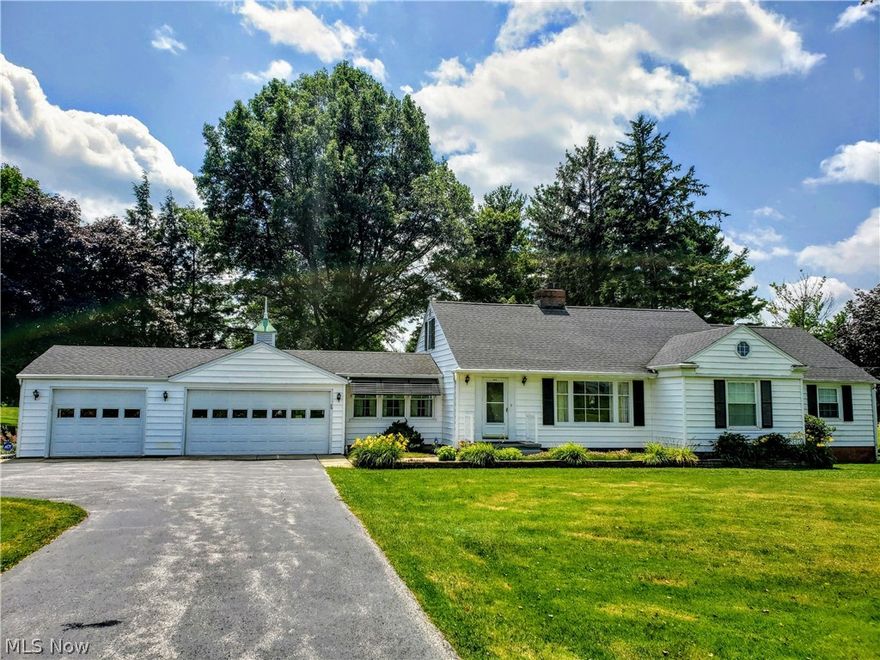 This home is beautiful inside and out. Must see this move in ready 3 bedroom 2.5 bath ranch located on 29 acres. Partial field/partial mature woods. Handicap accessible home has full basement and walk up attic. Huge heated outbuilding next to picturesque stocked pond. Very well maintained just looking for it's new owner.