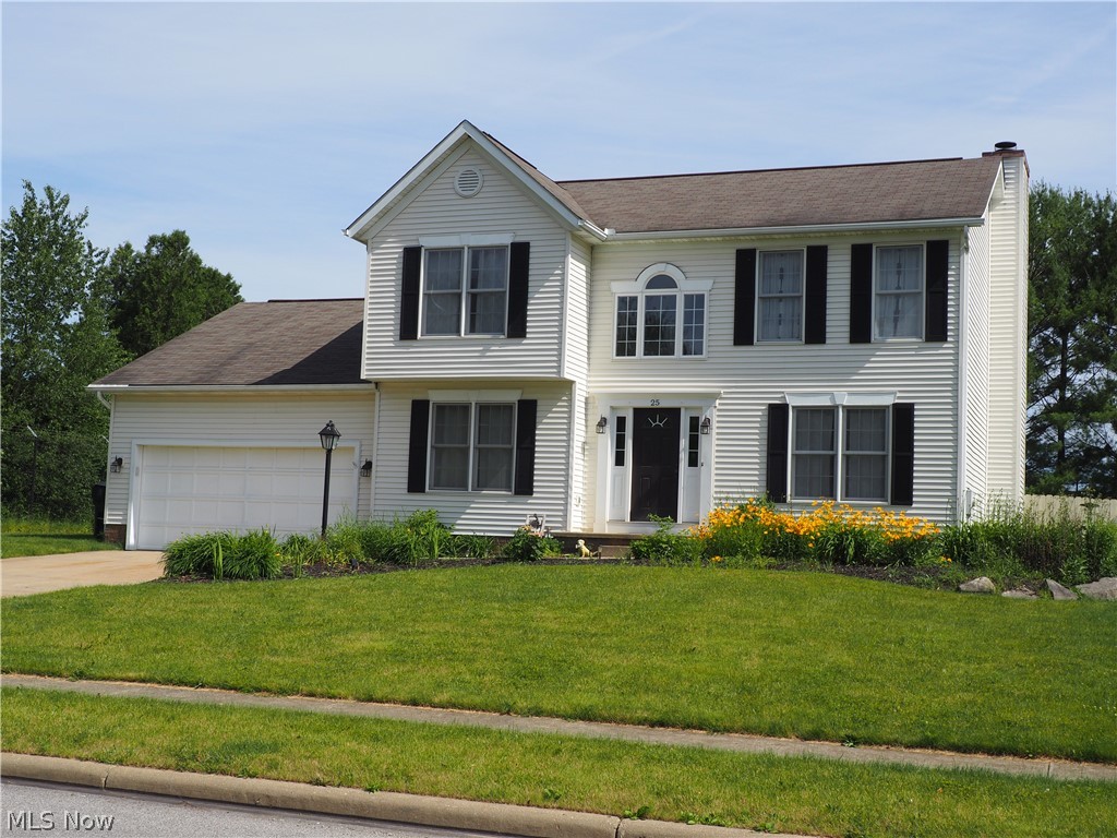Lot: 85 X 140. Two story foyer into this tastefully decorated colonial in the Dales. Much newer flooring. Newer stainless steel appliances in the kitchen with eating area that has a sliding glass door to a deck and hot tub in a fenced yard. Formal dining and living room with chair rail and crown molding. Formal living room to sunken family room with fireplace. 1st floor laundry and half bath. Large master suite to spacious master bath with double sink, deep tub and separate step in shower. Skylight and walk-in closet. America's Preferred Home Warranty included.