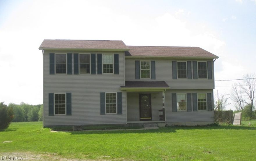 Spread out in this sprawling country colonial-style home in Oberlin. Situated on an impressive 2.19 acres, this property has great income potential for ranching or farming! 4 bedrooms, 2.5 baths with over 2258 sq.ft. of living space. Formal living room with wood floors. Gourmet-style kitchen with dining area and glass slider out to custom wood deck in back yard. Light & bright family/media room with raised ceilings. Expansive bedrooms upstairs. Master with en suite bath and deep walk-in closets. Full, unfinished basement is ready for remodel! 2-car detached garage plus oversized work space. Don't miss out on this gem!  All offers must be submitted with a pre-approval letter or proof of funds. Bank of America, N.A. employees and employees' household members and HTS business partners of the Bank, are prohibited from purchasing this property, whether directly or indirectly.