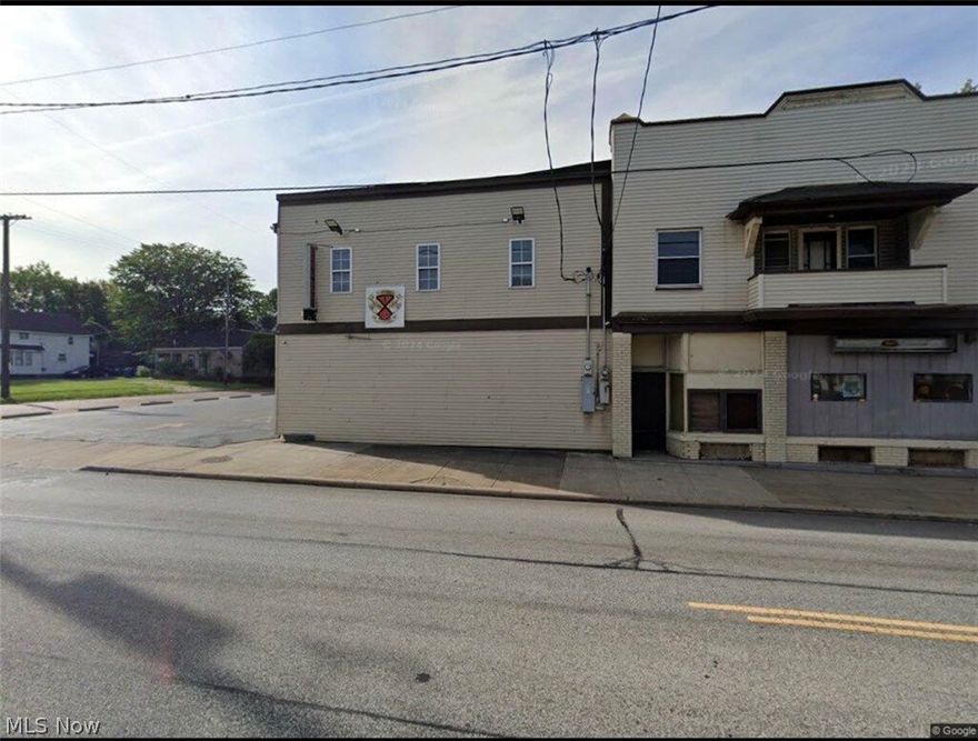 Prime Investment Opportunity! Multiple Income Streams in One Property! Located just one street away from Newburgh Heights and minutes from I-77. This unique mixed use property offers endless potential for investors and entrepreneurs alike. This rare package includes TWO properties in one! The first side features a fully equipped bar with both an adult entertainment license and liquor license included, a hard to find opportunity in a high traffic location with major upside potential. The attached neighboring space is a former pizza shop ready to be revived as a restaurant, carryout, retail space, or converted for another business use. Above the commercial space are two spacious 2 bedroom apartments, creating additional rental income and long term investment value. With multiple revenue opportunities under one roof, this property is perfect for investors looking to maximize cash flow. Prime location, excellent visibility, easy highway access, and tremendous potential make this a deal you don’t want to miss. Opportunities like this are rare, schedule your showing today before it’s gone!