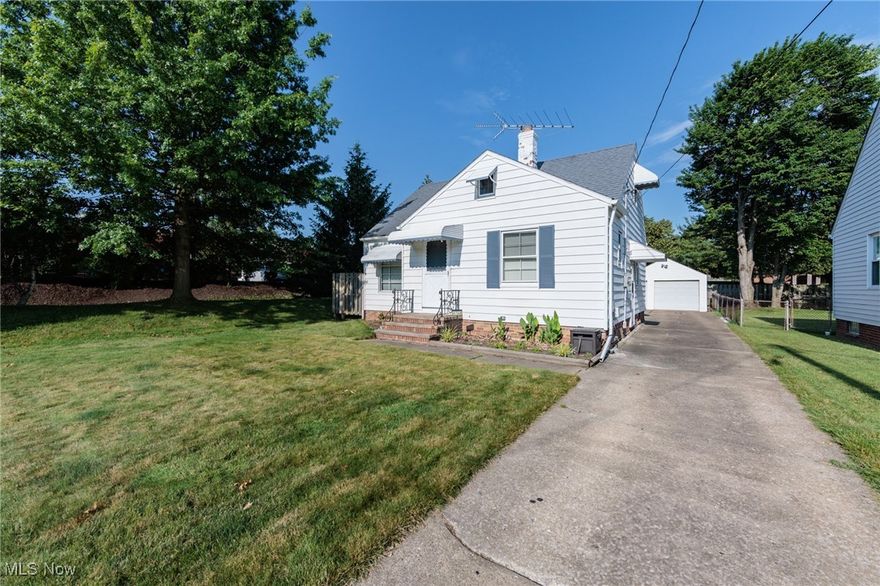 Welcome to this well-maintained 3-bedroom, 2-bath bungalow nestled on a quiet dead-end street in the heart of Old Brooklyn.  Step inside to find beautiful hardwood floors that are throughout much of the main level and under the carpet. The main floor offers a spacious living room, and a functional kitchen. Two comfortable bedrooms and a full bath complete the first level. Upstairs, you’ll find a large third bedroom with plenty of storage and flexibility to suit your needs, ideal for a guest room, office, or primary bedroom. The partially finished basement adds additional living space, including a second full bath and room for a rec area, home gym, or hobby room—so much potential to make it your own! Outside, enjoy the peaceful setting of a low-traffic street while still being conveniently close to shopping, dining, parks, and easy highway access. Whether you're a first-time buyer or looking for a home you can grow into and make your own, this Old Brooklyn gem is full of opportunity. Don’t miss your chance to own this solid home in a desirable location—schedule your showing today! This property is being Sold-As-Is and the seller is unable to make any repairs.