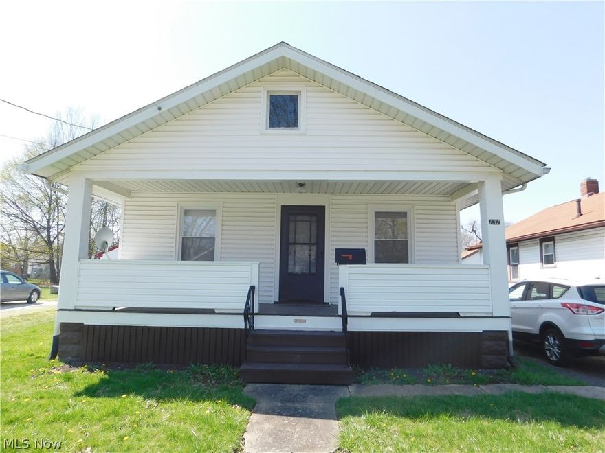 INVESTORS DREAM. New windows and roof. Freshly painted and carpeted. Updated Electric. Make Money Immediately! No work needed. Full basement, 1 Car garage, oversized front porch and back porch.