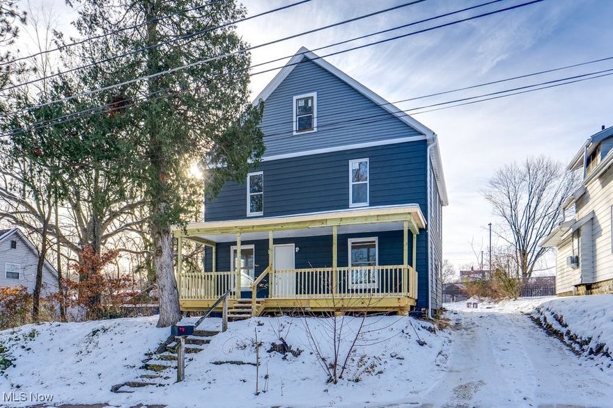Welcome to 155 W Walnut St in the heart of Wadsworth! This charming 3-bedroom, 1-bath home offers the perfect blend of character and thoughtful updates throughout. Step inside to a warm and inviting main floor featuring a convenient first-floor laundry, updated hardwood flooring, fresh paint, and a bright, open layout ideal for everyday living.

The spacious kitchen provides plenty of counter space and cabinetry, making meal prep effortless. The adjoining dining and living areas offer great flow and natural light, perfect for gatherings or quiet nights in.

Upstairs you'll find three comfortable bedrooms and a refreshed full bathroom. Looking for more space? The home also features a large finishable attic, a fantastic opportunity to create a 4th bedroom, home office, or bonus living area to suit your needs.
Outside, enjoy a low-maintenance yard and a location that puts you close to parks, schools, shops, and all that Wadsworth has to offer.
Move-in ready and full of potential—don’t miss your chance to make this beautifully updated home yours!