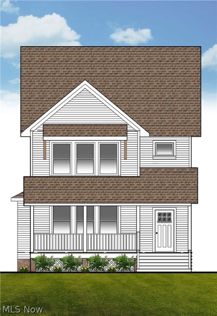 NEW CONSTRUCTION currently being built by, award winning custom home-builder, RELIEF PROPERTIES to complement the beautiful architecture of Lakewood & includes all the upgrades & amenities for today's living with true high end finishes available to customize to your style! 2688 sq ft of living space, soaring 9ft ceilings, 4 bedrooms, 3 1/2 baths, w/tons of storage. The 1st floor has an open-concept kitchen w/ solid wood shaker cabinetry, large island, subway tile backsplash, & natural stone counters, large living room, open dining area, powder room, mudroom, & tall windows to allow for an abundance of natural light. The master bedroom is a private retreat w/ stunning spa-bath & large walk-in closet. The master bath has a luxurious tiled shower w/ subway tile & natural stone finishes, frameless glass, soaker tub, and double vanity w/stone top, & tile flooring. The 2nd floor has a convenient laundry room, full bath w/ a tiled tub surround & tiled flooring, & two additional large bedrooms w/ full walk-in closets. Hand-scraped renewable bamboo wood flooring throughout 1st floor and 2nd floor hallway. Basement has very tall 9ft ceilings and rough plumbing for a full bath, and can be finished to your style/needs as an upgrade. A high efficiency furnace w/central A/C will keep you comfortable all year round. 2 car detached garage, new concrete drive and walks. Professionally landscaped. Centrally located on a beautiful street in highly desirable area. Make this custom beauty yours!