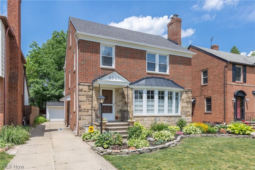 Charming Colonial in the Heart of University Heights! Lovingly maintained inside and out! Inviting Living Room complete with a Wood Burning Fireplace opens into Formal Dining Room-ideal for entertaining! Sun Room beyond the Dining Room overlooks the beautifully landscaped Yard! Updated Eat-In Kitchen features Granite Counter Tops, Ceramic Tile Flooring and Stainless Steel Appliances. A 1/2 Bath completes the 1st Floor. Upstairs offers 3 Bedrooms and an updated Full Bath with ceramic tile flooring. The 3rd Floor is a very spacious blank canvas - either ready to be finished or home for plenty of storage! Lower Level Rec Room can be used for a Family Room, Play Room, Work Out Room-whatever your needs! This Home features New Roof (2017), Newer Furnace and Air Conditioning, Hardwood Floors, Updated Kitchen, Bath and much more! Ideal Location is in Close Proximity to shopping, dining, universities, hospitals and of course Cleveland's Cultural Hub-University Circle.  One Year Home Warranty be