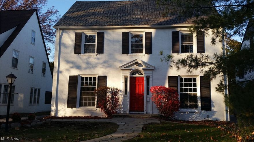 Stunning totally renovated Colonial in the beautiful Fernway Neighborhood of Shaker Heights. Fantastic charm and warmth when you enter this center stairwell home. To your right is a beautiful living room providing you with tons of natural light - accented with a fireplace, refinished hardwood floors and brand new floor to ceiling windows. Off this room is a cozy den with new carpeting and well kept wood paneling. The formal dining room is to your left with a beautiful chandelier, refinished hardwood floors and more natural light. The adjacent kitchen features, breakfast bar island, stainless steel Samsung appliances, granite counters and ample storage. There is a first floor 1/2 bath, convenient for your guests and first floor laundry area convenient for you!The second floor has been extended to provide you with a sitting area at the top of the stairs and an extended master suite with new walk-in closet and on-suite bathroom. There are two additional bedrooms with refinished hardwoods