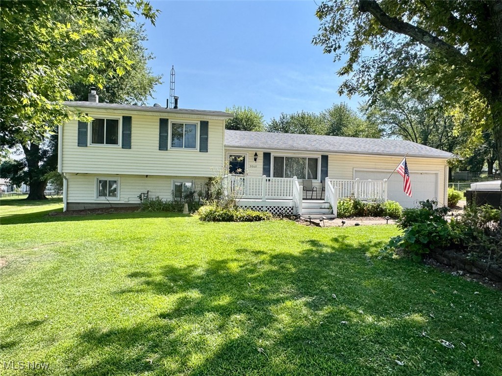 Home On .45 Acres, Three Bedroom, 2-Car Garage, 16’ X 24’ Shop Building, Stark County, Perry Twp., Perry LSD. Live Auction W/ Online Bidding Available on Real Estate. ONLINE BIDDING BEGINS SUNDAY SEPTEMBER 7TH, 2025, AT 12:00PM, AND AUCTION LIVE ON-SITE BIDDING WILL BEGIN WEDNESDAY, SEPTEMBER 10, 2025, AT 12:00 PM. Stark County parcel #4305758. Nice split-level home situated on .45 acres. Main level front and rear poly wood decks, two-car attached garage, oak kitchen w/ granite counters, dining area and living room. Upper level has full bath and three bedrooms. Lower level has family room with wood burner and storage/utility/laundry room. Home has breaker electric, gas FA furnace and central air. The house was built in 1969. Half year real estate taxes are $1,168.61. Public sewer and water well. Public water is plumbed to the home. Out back you have a large backyard with a 16’x24’ workshop with electric. Great opportunity in a great area, home does need some updating/sprucing up to your taste. Home will be open auction day starting at 9:00 AM.