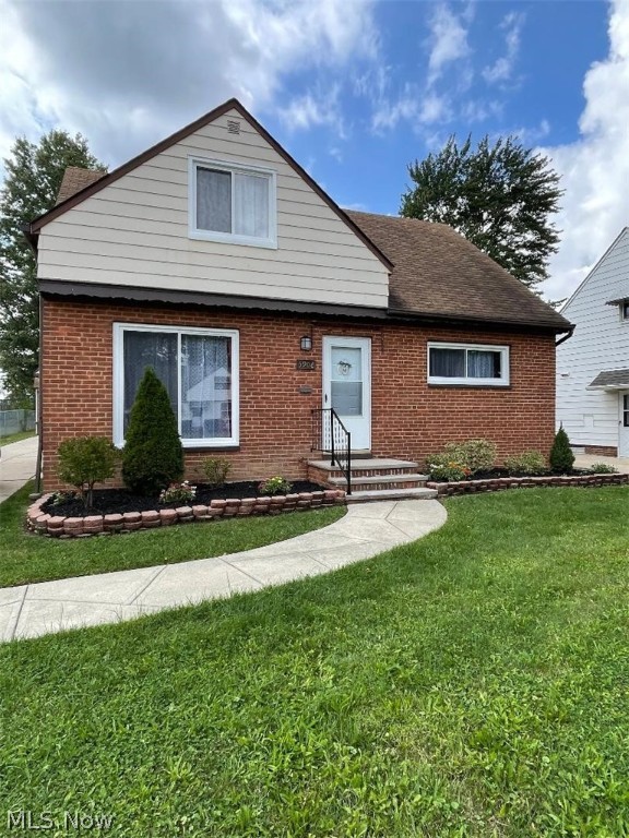 Come on and take a look at this Charming Brick Cape Cod and you'll be AMAZED of what it has to offer!!!!! Nested in a Quant area of Garfield Heights, just a short walk to Pubic Transportation, Shopping, Schools and so much more. The New Highly Designed Kitchen will defiantly set the mood for everything that's going to come. Nothing was left untouched here BEAUITFUL NEW CABINETRY, Counter tops, Flooring and FULLY STOCKED with New Appliances !!!!! Two very SPACIOUS Bed Rooms are also located on the Main level along with AMAZING and GLAMOROUS Full bathroom. The FORMAL LIVING ROOM is filled will Natural sun light and the LARGE (NEW) window welcomes the outside in. The BONUS SECOND floor offers extra living area consisting of a third bedroom, possible Forth bedroom, HOME Office, and it's LOADED with storage !!!!! The Lower level is where most of your time will be spent,(New Carpet being installed) a Spacious Rec.Room OK call it for what it is the "MAN CAVE". New Windows allow for EZ tilt-in