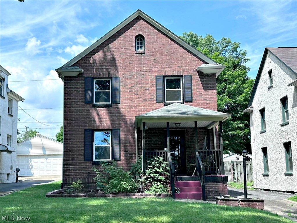 Gorgeous brick home in McDonald Village now available! This 3 bedroom home has had the kitchen and bathroom recently updated! Hardwood floors throughout. The garage has a newer metal roof. The furnace was just replaced in early 2024, adding great value to this home! Sit on your covered porch on this peaceful street and enjoy this great find, close to the park and shopping in the desirable Village of McDonald!