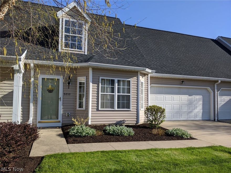 Enjoy maintenance free living.  Move-in ready. New roof last year.  New carpet in living and family room.  First floor master and 2nd floor master as well!  Vaulted celings with loft overlooking living room. Private patio in back. Convenient location. Close to Medina historial district.