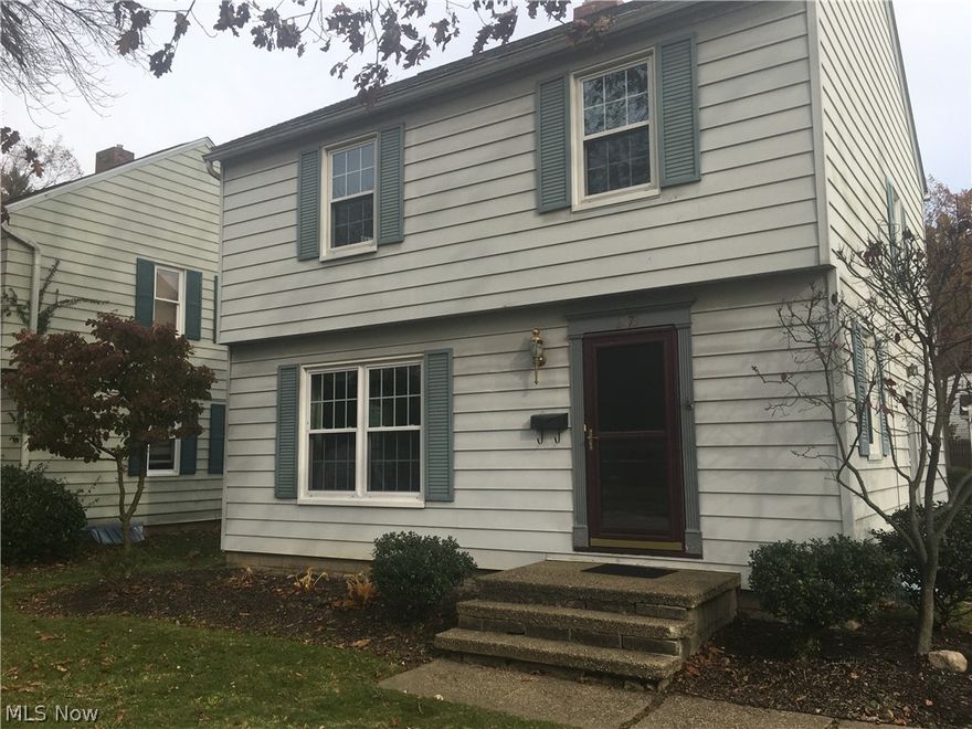 Immaculate house ready for move in! This three bedroom home welcomes those who will enjoy a cozy living room with working fireplace, a dining area, and home office/ or family room. All neutral colors, beautiful hardwood floors, tons of storage, additional backroom  that offers extra living or a great home office space! Back room as lots of built ins, open window to kitchen  sliding door to backyard. Kitchen has a breakfast nook, matching white appliances including dishwasher and microwave. Nice backyard, garage with opener, and paved driveway. Cuyahoga Falls utilities, off street parking, great location in the heart of Cuyahoga Falls. Close to city parks, metro parks, downtown Cuyahoga Falls, Portage Crossing, and the highway entrance. All interested applicants will be asked to apply online with a $35 fee per adult. NO PETS.