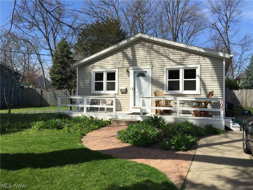 Great Location on this Ranch Home close to Schools, Fabens Park, Shopping.  Open Concept. Freshly Painted. Firelands Custom Kitchen with Oak Cabinets. Appliance Garage. Kitchen Island & Under Cabinet Lighting. All Appliances Included. Window Treatments Stay. Most Windows Replaced with Tilt In for Easy Care. Recently Remodeled Bath. 3 Bedrooms. Front Stamped Walkway to Deck to Enjoy Perennials & Ornamental Trees. Rear Back Yard Deck. Enjoy Huron with it's Parks, Boat Basin Activities, Sandy Beaches. A Great Lake Place