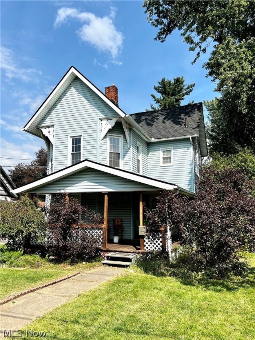 What an opportunity to own this spacious 3-bedroom colonial on the west side of Massillon with a wrap-around covered front porch. This home has large rooms throughout and 1st-floor laundry. Fully applianced kitchen with tons of storage and counter space. Updates include a new roof (2021), replacement windows, and HWT 3 yrs old. Bring your personal touches and TLC to make this house your place to call home.