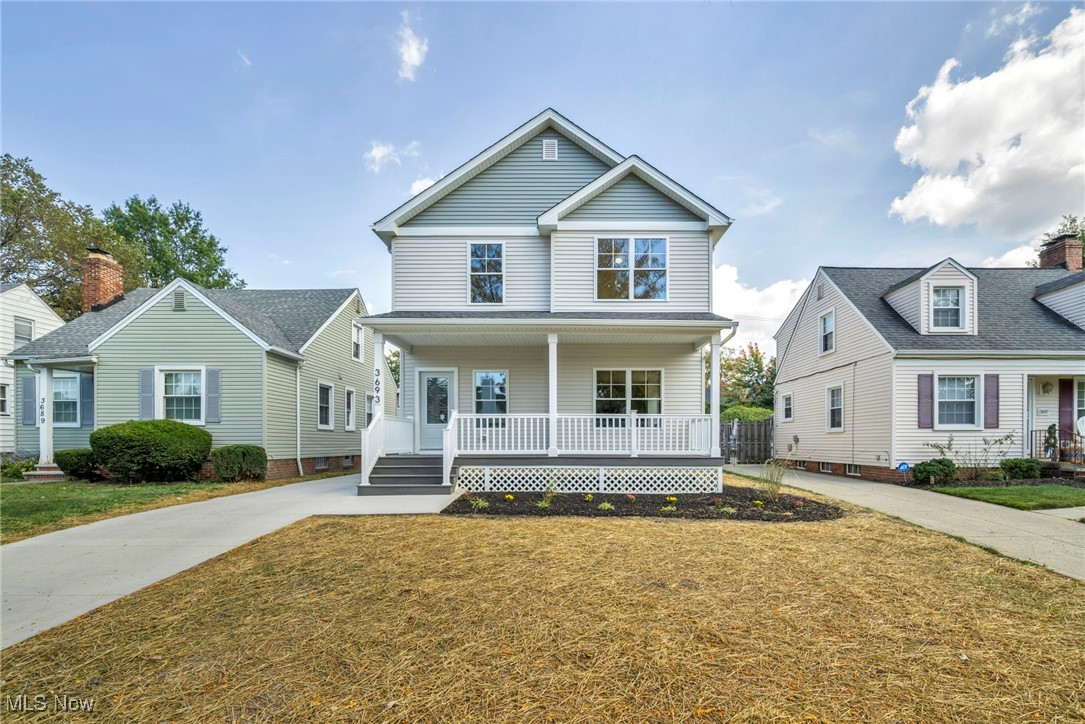 NEW CONSTRUCTION with 10 yr tax abatement in the heart of Shaker Heights! This stunning 3-bedroom, 2.5-bath home offers nearly 1,900 sq. ft. of modern luxury. Open-concept living, gourmet kitchen with quartz counters & stainless appliances, spa-like primary suite, energy-efficient systems, and a 2-car garage—all brand new, move-in ready. Why settle for an older home when you can have it all, hassle-free?