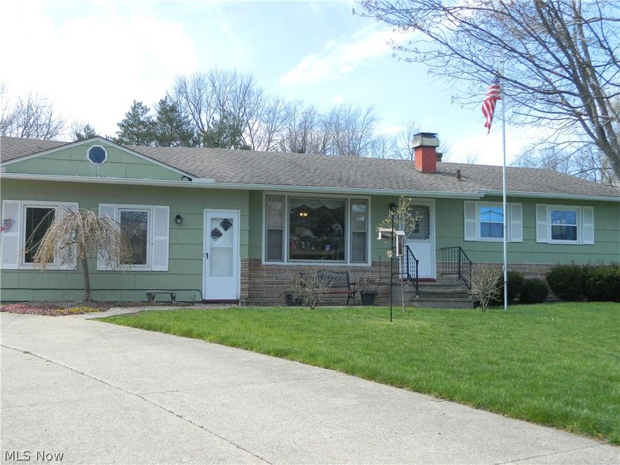 Nicely laid out ranch with step down family room and a finished basement that contains another full kitchen and bathroom! This wonderful home has been updated and has a nicely equipped oversized kitchen that leads to an enclosed sunroom that gets flooded with morning light, and warms up quickly! Full bath on the main floor has been updated and has a large shower! Plenty of parking available as well as an oversized 2 car garage sit on a large lot for the neighborhood (almost half acre). Deep backyard for fun summer gatherings!