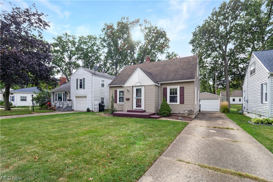 Welcome home to this charming three-bedroom bungalow in the heart of Elyria. This delightful property offers a perfect blend of comfort and character. Three spacious bedrooms and a fully equipped kitchen making meal preparation a breeze. Enjoy the outdoors in your private backyard oasis, perfect for gardening or simply relaxing on a sunny day. The patio is ideal for summer BBQs.