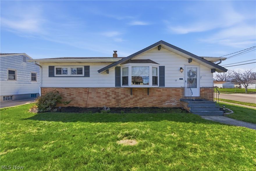 A beautiful and well-maintained ranch in Brook Park is ready for your offer!  From the moment you walk in, the vaulted ceilings make a lasting impression. The original wood floors in the living room and bedrooms add warmth and timeless charm. The eat-in kitchen, open to the living room, creates a wonderful flow perfect for entertaining family and friends.  The finished basement offers two separate areas of additional living space, including a designated play or hobby area and a spacious family room, giving you plenty of room for both fun and relaxation. You'll also appreciate the dedicated laundry area and abundant storage space.  With thoughtful updates throughout and an incredibly large backyard, this home truly offers comfort, style, and functionality.  Don't delay, opportunities like this don't come along every day. Come see why this house is the perfect place to call home!