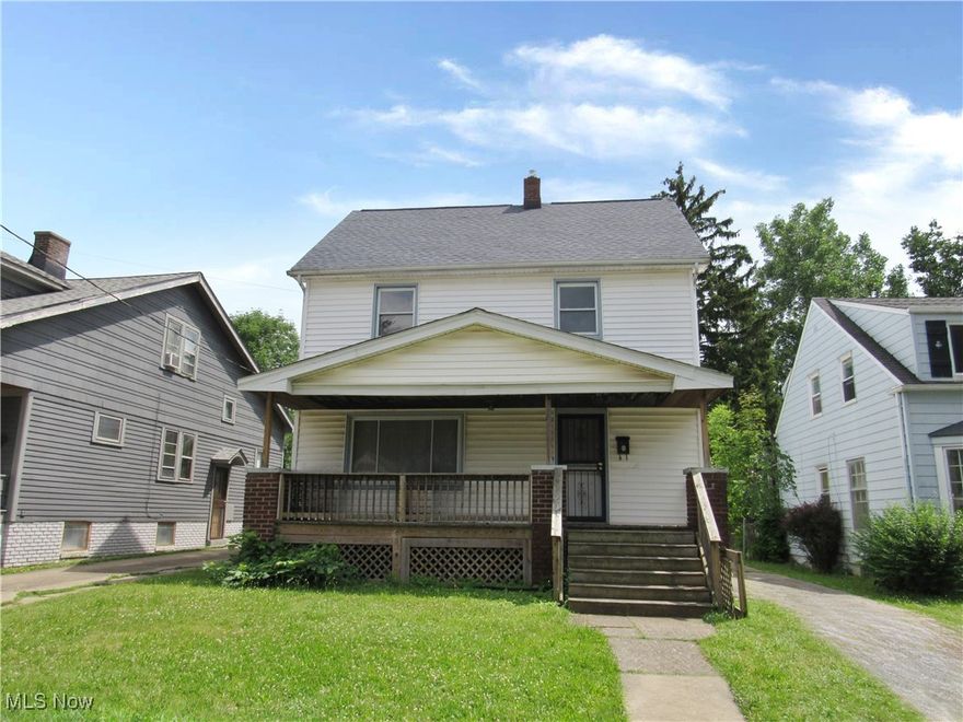 Great opportunity!  Large colonial style home with a walk up third floor attic.  All bedroom are on the second floor with a bathroom.  There are hardwood floors throughout.  Dining room has built ins and there is wide wood trim throughout. Make this home an investment by adding to your portfolio or building equity.  Come and see!