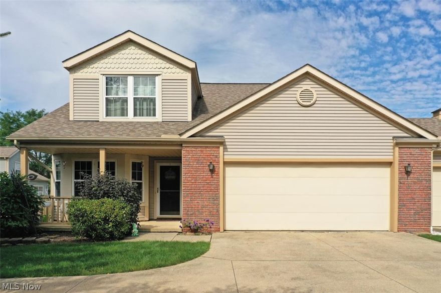 Absolutely gorgeous end unit townhouse on a private court in Huntswood Farms. One of the largest open concept layouts in the community with upgrades throughout. Welcoming front porch leads into a foyer with updated flooring. Eat-in Kitchen with beautiful maple cabinets, quartz counter tops, glass tile backsplash, gas range, newer appliances and a breakfast nook with a bay window. The great room encompasses the dining room with tons of natural light, updated carpeting with upgraded pad and sliders to an oversized deck. First Floor Master bedroom features a huge walk-in closet and a private full bathroom with a large vanity, jacuzzi tub and a shower. Second bedroom is also located on the first floor and has a full bathroom next door. The upper floor welcomes a open to above loft with a third bedroom that would also be a perfect office space. This prime location and community has so much to offer!