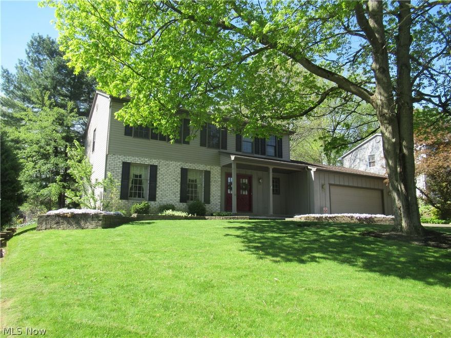 Plenty of space in this 4 bedroom 2 1/2 bath 2 story home in Boardman township with Canfield schools.  Walk-in to the foyer area with ceramic tile floors and coat closet.  L shaped living room and formal dining room with newer carpet.  The eat in kitchen has updated cabinets, granite tile countertops, and all appliances to stay(NEW dishwasher and garbage disposal).  Family room with fireplace, panel walls, beams, and newer carpet.  There is sliding door leading to sunroom with wood ceilings and walls. 1/2 bath 1st level.  Second level has a nice size master bedroom with full bath (shower only). The other 3 bedrooms are good size with carpet floors.  Full bath with double sink.  Full basement with NEW Payne furnace.  Laundry area in basement with electric or gas for dryer and utility sink.  2 car garage with NEW door opener and keypad. Concrete driveway.  3 dimensional roof. Nicely landscaped. Home warranty included.  Call today for your private showing.