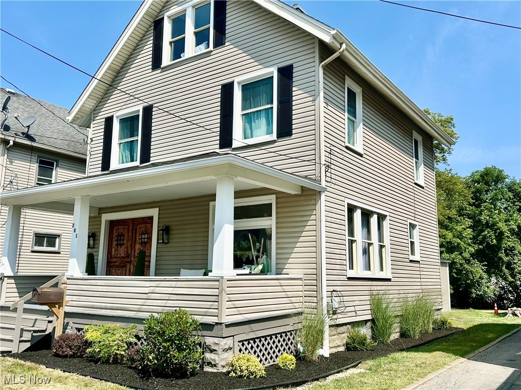 This beautifully Renovated and meticulously Upgraded Home is truly a must-see, perfect for families or first-time buyers seeking a Move-In Ready, stylish, and comfortable Living Space. Every detail has been thoughtfully updated to blend Modern Convenience with Timeless Charm.
Step inside to a bright and inviting Living Room featuring gorgeous natural Woodwork and fresh, Neutral Paint throughout. The spacious Dining Room is flooded with natural Sunlight thanks to oversized Windows, creating a warm and welcoming atmosphere for family meals and entertaining. The Kitchen has been fully transformed with Brand-New Cupboards, Countertops, Refrigerator, Microwave, Sink, and elegant Luxury Vinyl Flooring that ties the space together effortlessly.
Enjoy peace of mind with All-New Windows, updated Electrical Work, Recessed Lighting, and Brand-New Light Fixtures—including two stunning Chandeliers on the Main Level. A Brand-New Roof crowns the Home, while the Exterior boasts fresh Downspouts, Professional Landscaping, new Window Shutters, freshly Painted Back Deck, new Side Doors, and a Brand-New Garage. The Double Front Doors and Covered Front Porch make a striking first impression, and the Back Patio is perfect for relaxing or grilling with friends and family.
Upstairs, a spacious Attic offers flexible use, ideal as an additional Bedroom, Storage Space, or a Cozy Retreat. The Lower Level features a Brand-New Sump Pump System and extra room to customize however you wish.
This Turnkey Home combines comfort, Modern Upgrades, and thoughtful design ready for you to make it your own.