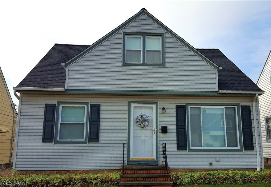 This CHARMING Cape Cod on a quiet street shows real pride in ownership! All the big ticket items have all been taken care of:  New Roof 2013 (tear-off), Air Conditioner 2013, Hot Water Tank 2014, Newer Siding 2007, Furnace 2005/2006, new electric box installed 2005, windows have been replaced since originally built and all blinds and window treatments stay. Beautiful hardwood floors throughout and 1st floor bathroom has been updated as well.  Appliances and washer and dryer stay. The entire upper level master bedroom has extremely generous closet and storage space. The partially finished lower level has a wet bar for entertaining and there is a full bath in the basement as well.   1 Car Garage with storage has the footprint for a possible 2 car garage instead of the storage room.  There is a deck off of the back of the house for your grill and patio set.  Close to shopping, restaurants, schools, churches, bus lines and the I-480.  This home will be sold VIOLATION FREE.