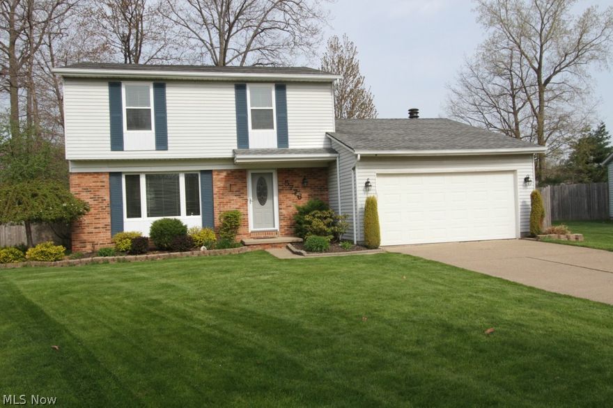 Welcome to this fantastic Colonial situated on a quiet cul-de-sac street in a desirable Mentor on the Lake Community! This Home has so much to offer including an inviting Foyer, a spacious Living Room with a large picture window, a Formal Dining Room and a large Eat-in Kitchen with ample cabinetry and counter space plus countless updates.  Relax in the Family Room that offers a wood burning stone fireplace and a sliding glass door that leads to the Deck and fully fenced-in Backyard.  Venture upstairs to find a large Master Bedroom with loads of closet space and a private Bathroom along with 2 additional Bedrooms and full Bathroom.  The Lower Level offers a large Rec Room great for entertaining plus a Laundry/Storage Room great for additional storage space. This Home is meticulously kept and just waiting for you to move in!  How Soon Can You Move…CALL TODAY!!