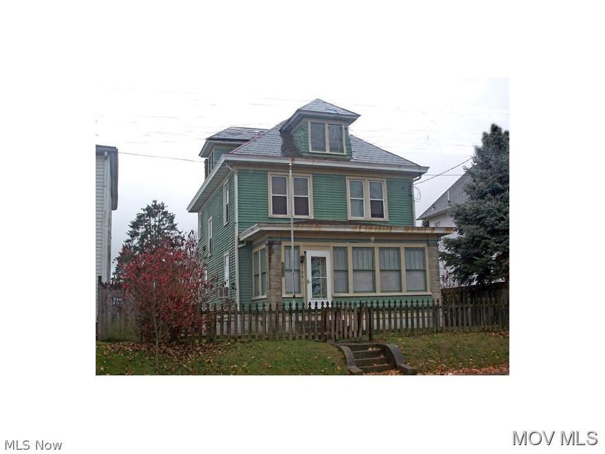 Tons of potential-Needs heat/air-had boiler heat but was vandalized. Some new windows, beautiful stained woodwork remains, pocket doors, built-ins and floors. Large bedrooms, attic space 10x16 finished. Enclosed 8x17 front porch. Back porch needs TLC. Nice privacy fence. Alley parking.  Elem: McKinley Elementary School  Elem/Bus: N  JrHigh: Hamilton Jr. High School  JrHigh/Bus: N  High: Parkersburg High  High/Bus: N  Fire: CIT  Police: CTY  ;SQFT=Fin L1:720, Fin L2:720, Fin L3:160, Fin Above:1600, Fin Total:1600, Unfin Bsmt:720, Unfin Above:720;PRKG= Off Street