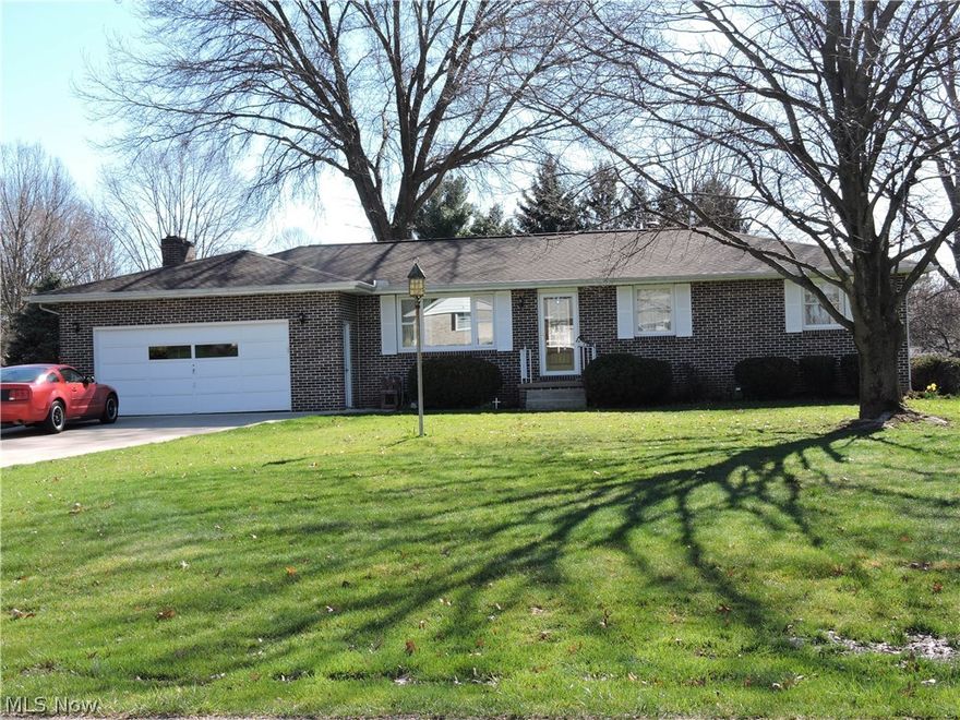 Fantastic all brick ranch with flat backyard in Jackson Township. Deck off sliding door from Family room 8x11, shed 14x10,   Highlights:  "Other room" is 15x8 Dry Bar open to 36x15 rec room area, great for Family and Friends gatherings!.  63x12 is back basement for storage, all major amenities: 2018 New furnace w/ hepa filter, 2018 New central air with ducts cleaned, updated electrical system, HWT, sump pump, and (not in bathroom count) commode by utility sink, washer dryer, and Major storage area!!   Updated Kitchen corian counters and tile backsplash open to dinette area. Newer carpeting throughout & all interior freshly painted, including Garage.  Garage 24x16.  All doors keyed alike, garage door has exterior code to open.  Don't let this home pass you by, call to see!  Great value in Jackson.