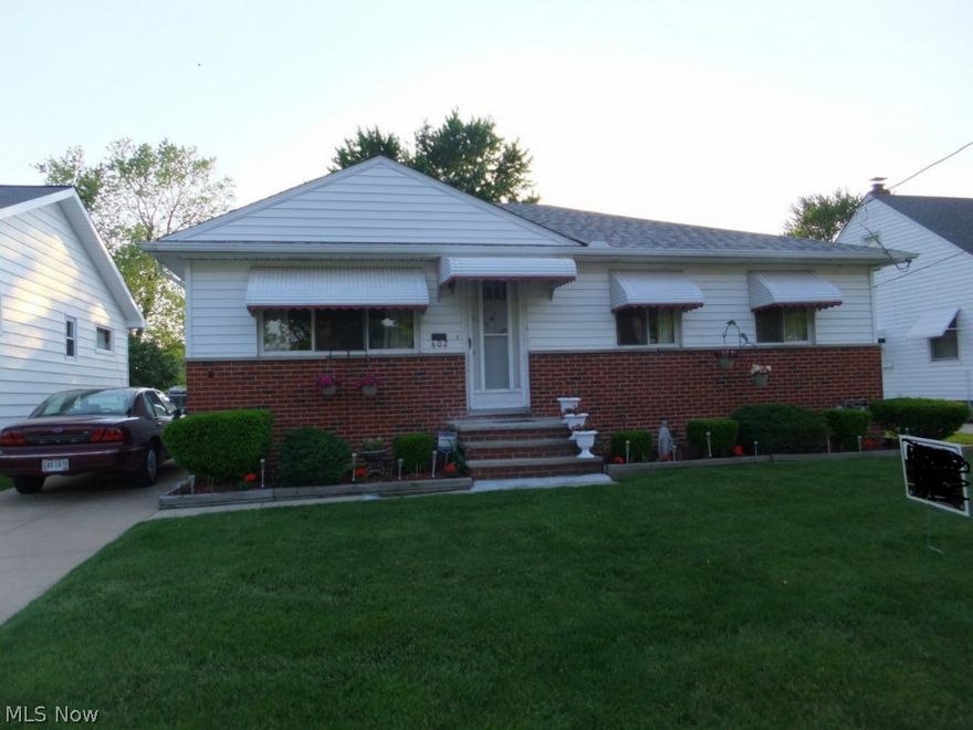 Really well maintained 3 bedroom 2 bathroom ranch with full finished basement. All appliances stay. Covered patio with gorgeous backyard and 2 car garage with man door. Updates include newer roof, furnace, AC, HWT, Garage door and opener. Storage shed. Close to pools, playground and shopping.