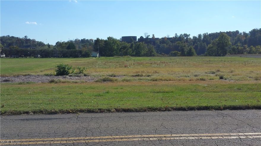 Approx. 6.7 acres to be surveyed. Selling a is. Blennerhassett Ave to Ohio River. Zoned C3 Agricultural. Could apply for other zoning possibilities because of residential homes all around it. Taxes are included in bigger parcel.