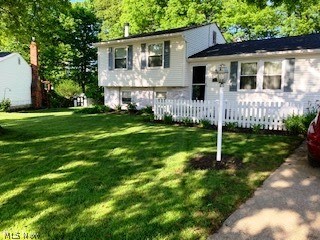 This home has a spacious living room, dining room, and kitchen on the main level, 3 bedrooms, and an updated bath on the upper level. The lower level is perfect for entertaining with a 23x18 family room and half bath. The basement has a 4th bedroom, laundry room, and office or playroom! Total home is 2,560 sq ft of living space to call home! The property sits on a cul de sac with a fully fenced in private yard, deck, and a beautiful in-ground pool. Enjoy the 3 season room!