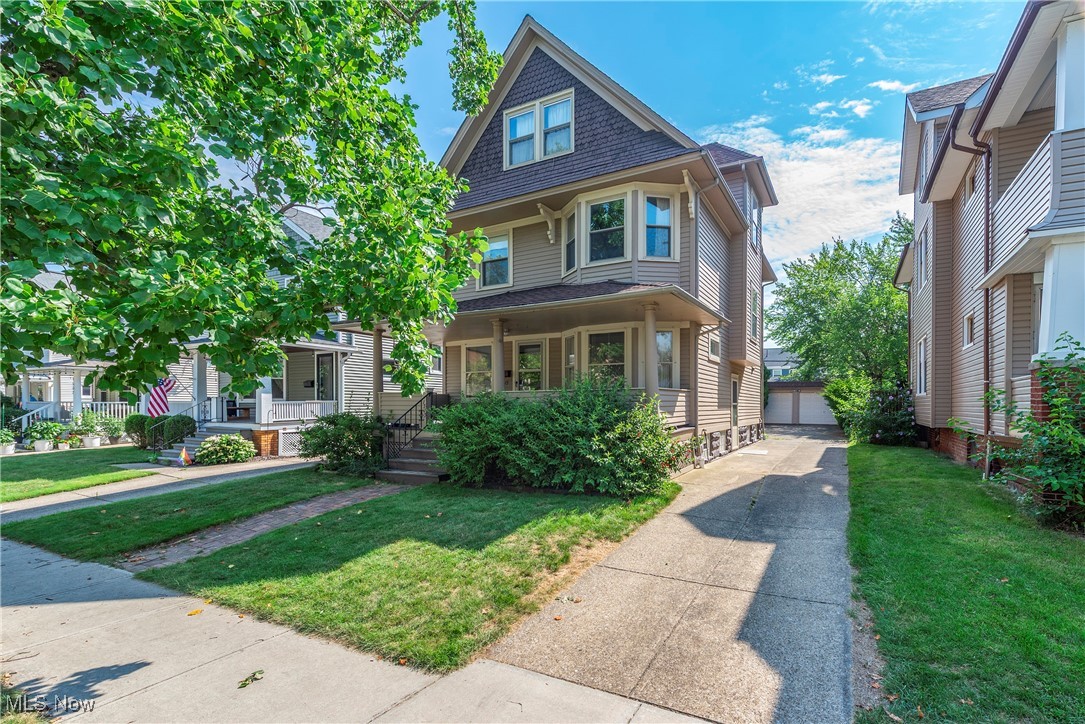 This Classic Lakewood Colonial Is Searching For Its Next Owner! Your New Home Offers 4 Second Floor Bedrooms, A Spacious Living Room, A Generously-Sized Kitchen, & A Massive Walk-Up Attic That Could Be Finished To Add Approximately 300 Sq Ft Of Additional Living Space! Did We Mention A Classic Front Porch? The Detached 2-Car Garage? Forced Air & Central Air? YES, YES & YES! While This Home Will Need Work, At This Price You'll Have Plenty Of Room To Make This House Your New Home! Call Today For Your Private Tour!!