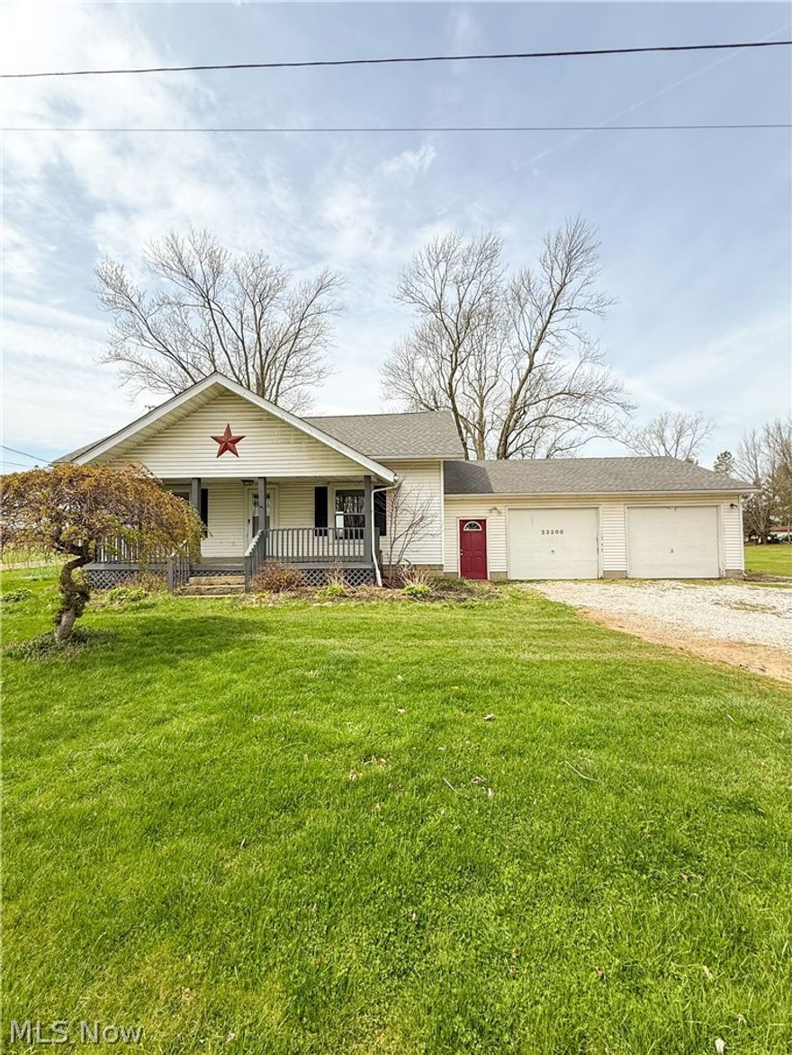 Welcome to your opportunity for easy, peaceful living at 23200 State Route 301. Nestled on 1.5 acres, this 936 sq ft
home offers 2 bedrooms and 1 bath with a comfortable, manageable layout that's full of potential.
Inside, you'll find a space that's ready for your personal touch. The oversized attached 2-car garage provides plenty of
room for vehicles, storage, or even a workshop, ideal for hobbies or extra functionality.
This property offers a solid starting point for future improvements. With a little work and vision, this home can truly
shine.
Hot water tank, under 1 yr old. Roof, 4 years old, Electrical panel box and mostly new wiring throughout the whole
home, about 5 years ago. Septic system, cleaned and passed inspection, Sept 2025. Furnace and Central air are serviced
annually.
Come see how you can make it your own.