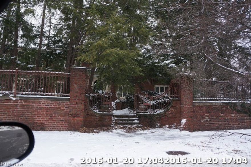 A Rare Opportunity To Restore A Turn of The Century Architect Designed Home! Steps To Coveted Cedar Fairmount Shopping & Restaurants: Nightown, Luna & Zoss Bakeries, Fairmount Martini Bar, Starbucks & More! 5 Minutes to Case, Univ Hosp & The Cleveland Clinic. An Architectural Gem with charm and elegance. Exquisite detailing at every turn. Acre+ lot.