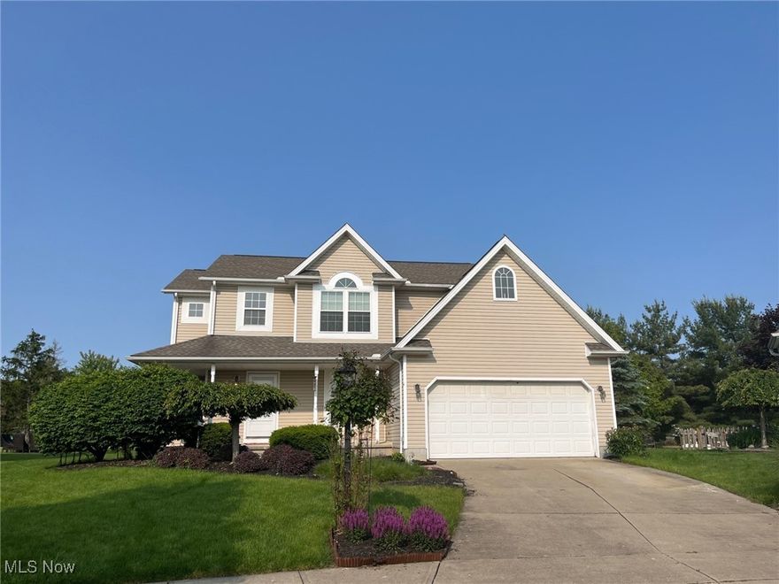 Here is a RARE chance to move into one of northern Ohio’s premier cities at a reasonable price!  No need to outline all the awesome perks living in a city with many amenities so let’s get into the perks of your new home…This lovely home has a ton of space inside.  There is a huge eat-in kitchen, a full-sized dining room and a great living room highlighted by a focal fireplace.  There are three roomy bedrooms highlighted with either a walk-in closet, vaulted ceilings or BOTH! The master en-suite is enhanced by a massive sparkling bath. This wonderful opportunity also has a FULL finished basement!  Talk about extra room! Outside you will be delighted by a huge backyard! The  home is nestled in a quite cul-de-sac offering peace and quiet, an ever-sought escape from the busy world’s hustle and bustle.  All this space in this wonderful city at a reasonable price…truly a RARE find!