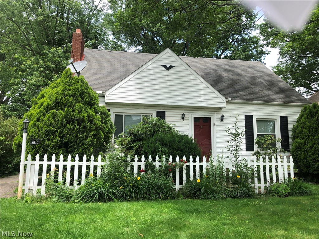 Great little cape code, well maintained by owner. Located in the heart of Cuyahoga Falls, near retail, restaurants, parks, and schools. This quaint home even has the white picket fence in the front. Semi modern updated galley style kitchen with dishwasher. Eating area/ dining area off the kitchen, living room with fireplace. Perfect home for the needing first floor living, two bedrooms and bathroom on main floor. Upstairs bedroom expanding length of the home. Half finished basement with bar. Semi fenced in a back yard with a covered patio. Application fee $35 per adult, application online.