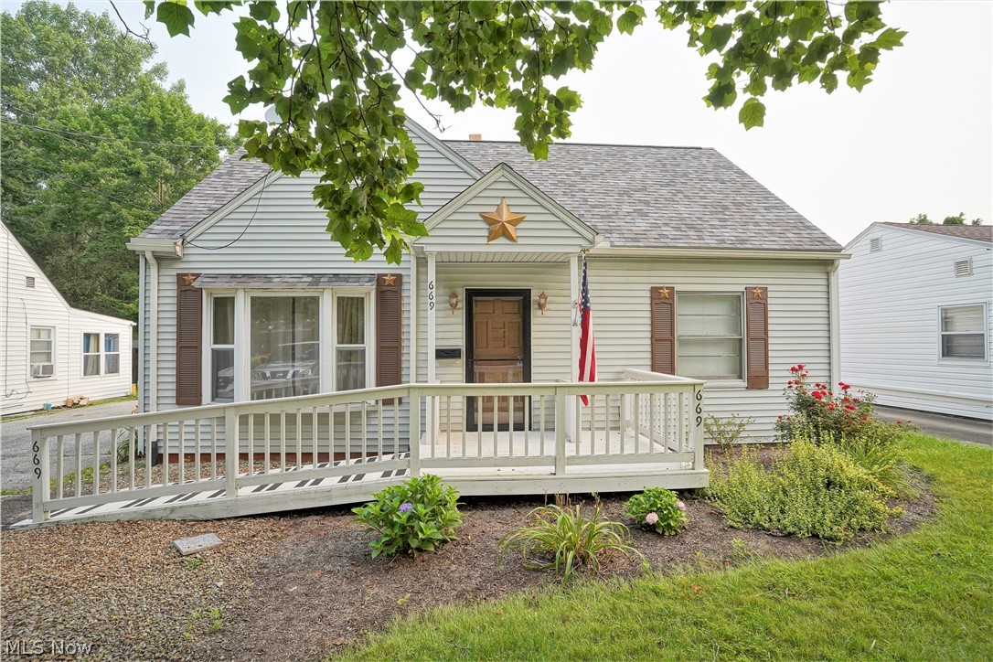 Larger than it looks! This 3 bedroom & 1.5 bathroom cape cod has a great location that offers easy access to I-77, Wallhaven, Highland Square, and the surrounding parks. The finished second level with a half bath and a large closet would make a great master bedroom. Don't forget about the oversized 3 car garage that has plenty of space for a workshop and storage. The roof was replaced in September of 2020. This one won't last long! Set up your private showing today.