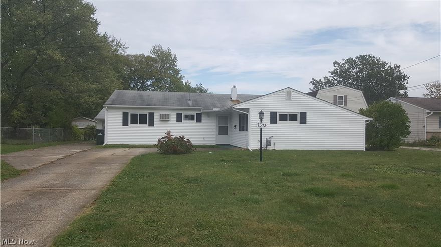 Wow!! Fantastic Opportunity!!  Cozy Ranch Situated In A Great Neighborhood On Quite Street. This House Features Three Generous Sized Bedroom One full And One Half Bathroom Large Eat-In-Kitchen.  Great Lot With Huge 24X28 Garage And large Back Yard.  Don't Miss Out On This Great Investment.  Call Today For A Showing.