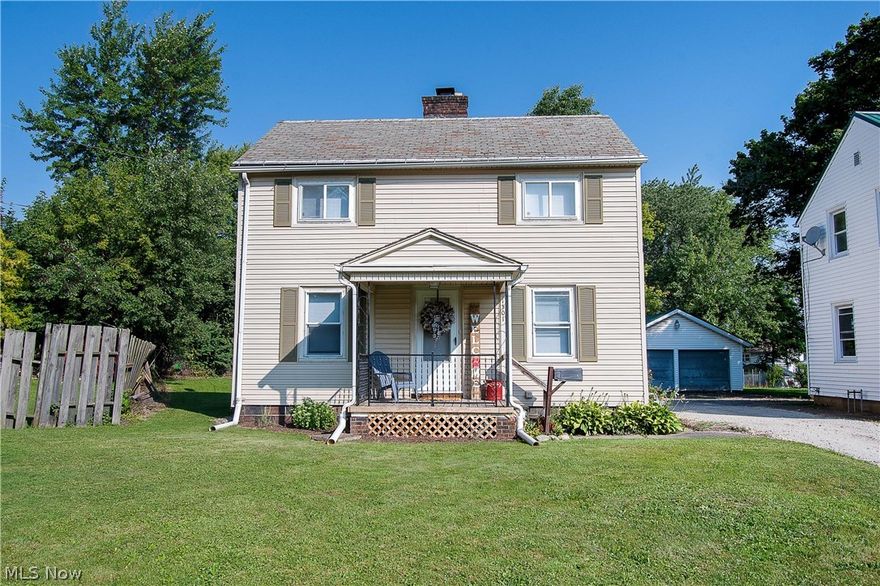 Welcome to this adorable two-story home, loaded with character and charm. The living room is inviting, bright, cozy, and has a fireplace, modern colors, and an abundance of natural light. The eat-in kitchen is spacious, with a dinette area and freshly painted cabinets.  The upper level offers two bedrooms, a full bath, and a linen closet in the hallway. Great for first-time buyers! A few of the most recent updates include freshly painted living room, kitchen, and cabinets, changed the locks to the front door and back, planted grass seed in areas into the front and back, completely cleaned up the backyard, and added rocks around the outside of the house and mulch in the front. Make an appointment for your private showing today!