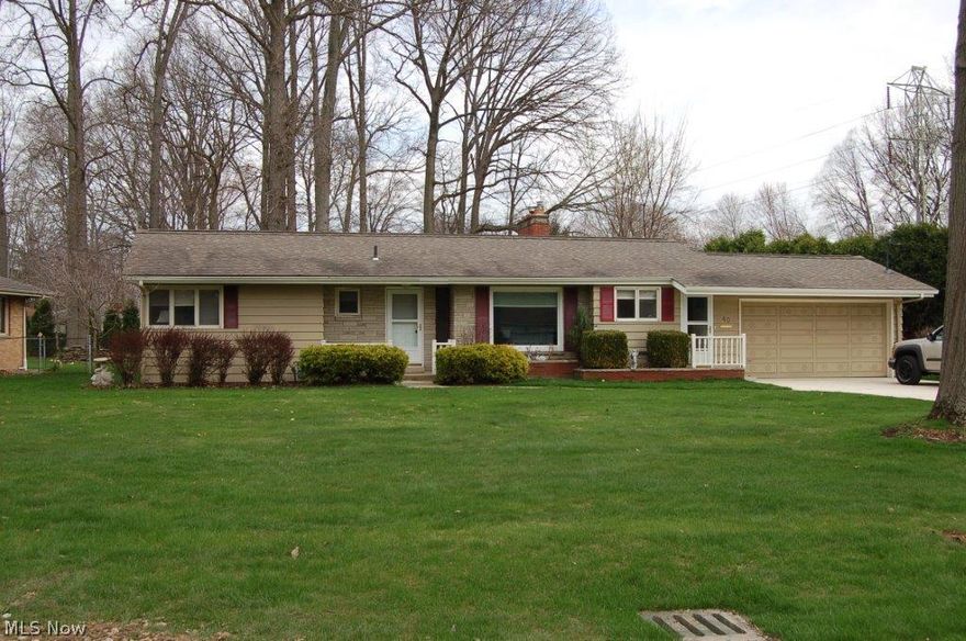 Excellent condition 3 bedroom 2 full bath ranch.  Great room with gas log fireplace, open kitchen with all appliances staying.  Full basement with second bath.  Fenced in backyard, new concrete driveway.  Exterior painted 2015, 2 car garage, screened porch.  An absolute must see.