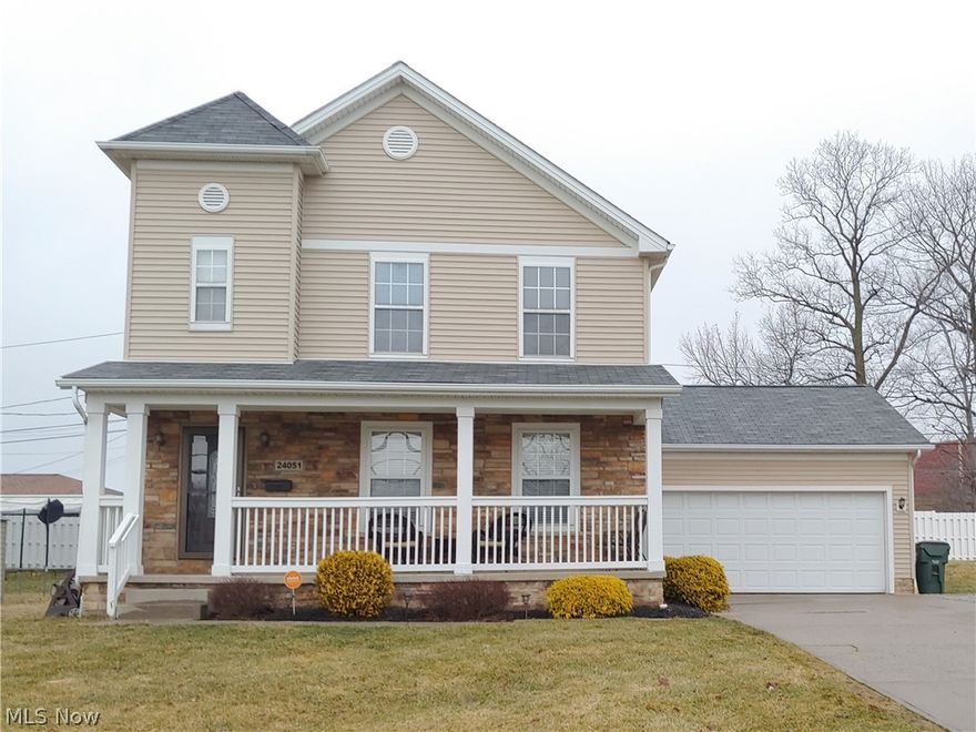 Welcome home to this spectacular newer Colonial built in 2007, with high quality, custom touches throughout.  Relax in the spacious living room next to the natural gas fireplace with tile hearth.  The glamorous eat-in kitchen includes stylish soft-close cabinets, quartz countertop, tile backsplash and stainless-steel appliances.  Upstairs you will find an amazing owner’s suite with its own private full bath and walk in closet.  Two more bedrooms and another full bath finish off the 2nd floor.  The professionally finished basement, with luxury vinyl plank flooring and ½ bath will offer endless possibilities.  A 2-car attached garage and detailed landscaping finish off this picturesque home.  Kitchen cabinets and quartz countertop just upgraded in 2021, basement finished in 2020 and new central air in 2019!  This is the one!