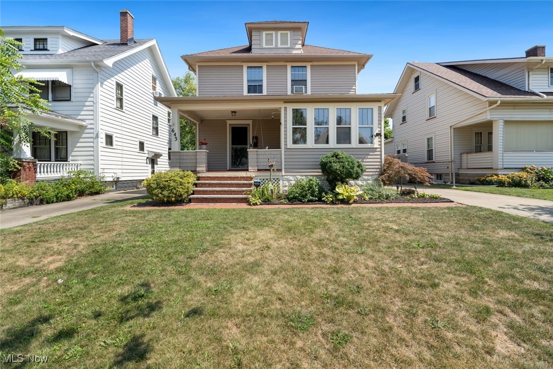 Do not miss this charming colonial with character right near Lake Erie. This home features a gorgeous fire place and sitting room that is perfect for office, play or hobbies right off the living room. Original flooring has just been updated and refinished. Home has stunning woodwork throughout giving it the perfect mix of modern and vintage. The house boasts 3 bedrooms and 2 bathrooms and is walking distance to Lakeview Park. Do no miss the opportunity to make this darling home yours. Contact listing agent, Noel Hall, for details.