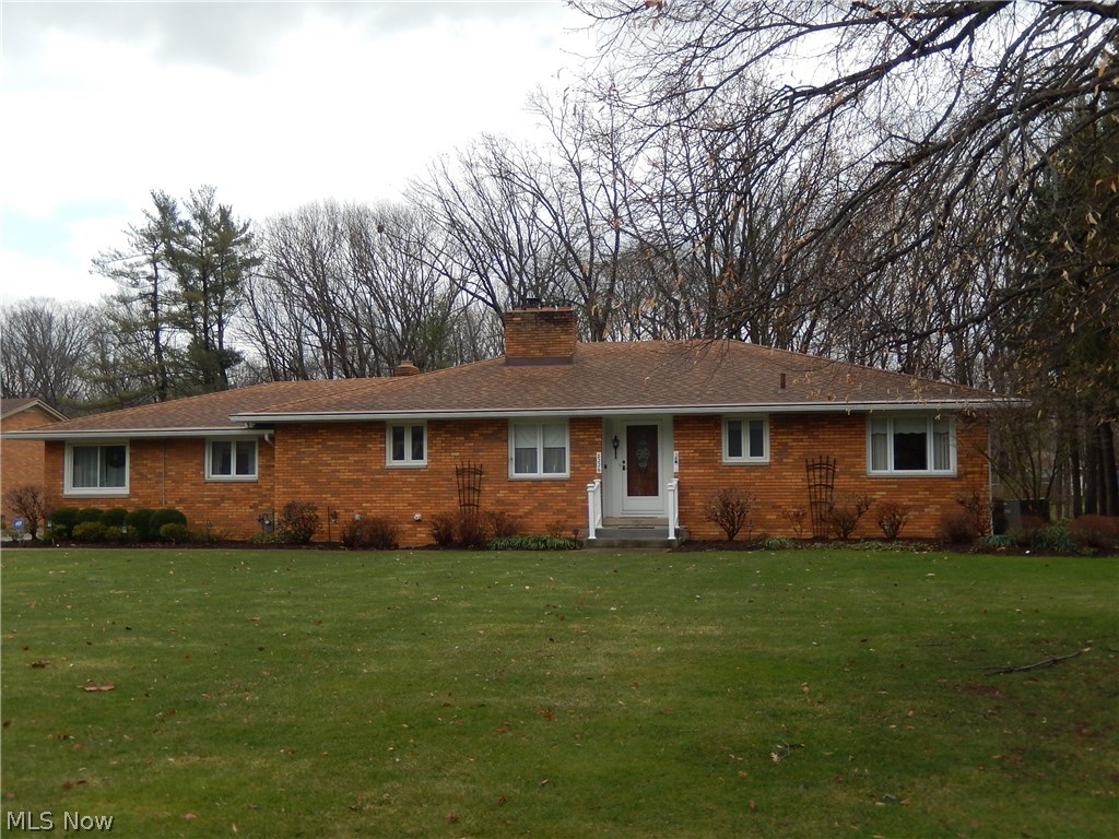 You will not want to miss this wonderful brick ranch in desirable Dalebrook Estates. This spacious home has been very well maintained with many major updates including roof, furnace & air, windows, irrigation system, ADT alarm & more. Offering updated fully-applianced oak kitchen, 3 fireplaces (living room, family room and rec room), 2 full baths (master bath with shower stall) on main level plus half bath in lower level rec room, 1st floor laundry, gleaming hardwood floors, attached 2 car garage, this is one you don’t want to miss. Lovely patio overlooking ¾ acre wooded lot and immediate possession make this a real “must-see”!