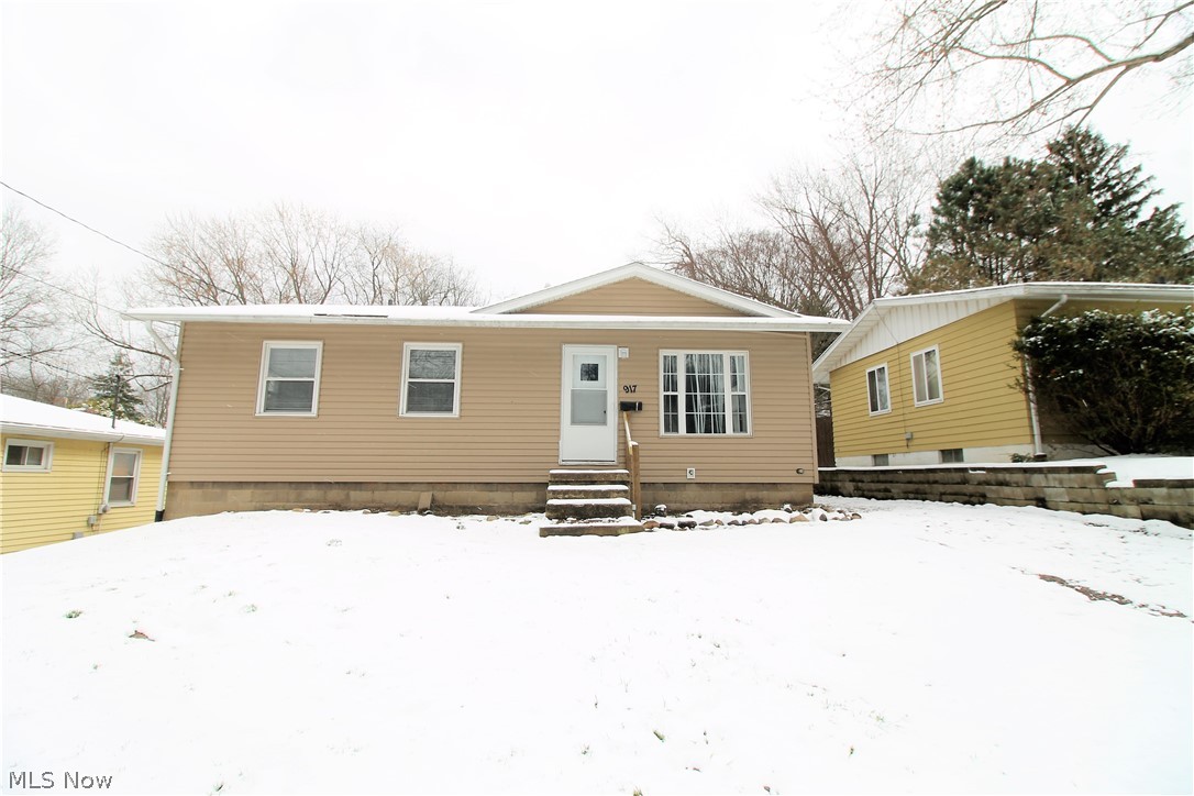 WOW! Welcome to this totally updated amazing three-bedroom, one full bath ranch home. This home offers neutral colors throughout, new carpet, freshly painted, and new lights throughout the home, open living room and dining room with slider door which lets in the natural light and leads to the backyard. The bright, spectacular kitchen offers abundant of cabinets, new countertops, new refrigerator, oven, built in microwave, new flooring. There are three large size bedrooms with new carpet, and one full bathroom with new vanity. The clean basement is unfinished offering storage area, laundry, plenty of room for work out equipment etc. Outside you will find the detached one car garage and the backyard. The roof has been recently serviced. Precious memories begin right here!