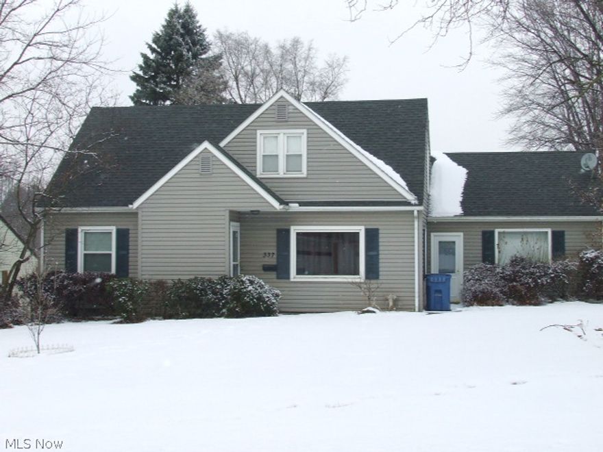 Large 4-bedroom Cape Cod on corner lot.  1st floor includes huge living room, eat-in kitchen with sliders to 12x12 concrete deck, two bedrooms and full bathroom.  Upstairs are two more large bedrooms.  Full basement, 1-car attached garage, 2-car detached garage.  Hardwood floors throughout.  Newer siding, windows.  A little TLC could make this your DREAM HOME!  (Owner is still removing personal items) (Subject to short sale agreement by lender)