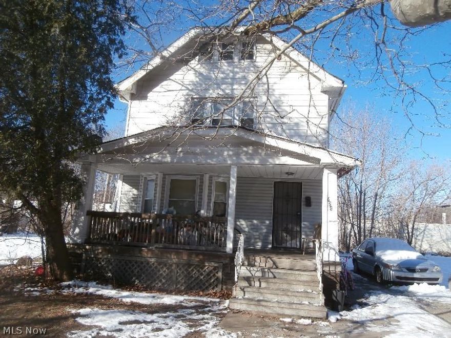 Short Sale-Subject to Bank Approval.  $ Bdrm 1 Bath Vinyl sided Colonial with Living Rm, Formal Dining Rm, Eat in Kitchen, Full Unfinished Basement with Glass Block Windows, Full Walk-up  Attic, Porches on Front and Rear and so Much More!