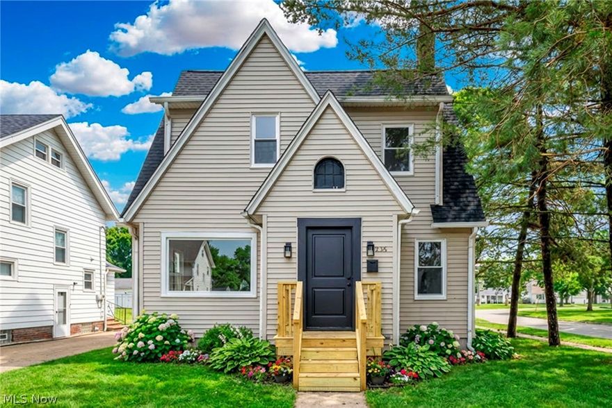 A beautifully updated home where classic charm meets modern comfort. From the moment you step inside, you’ll notice the thoughtful updates that bring new life to this inviting space. Fresh finishes, updated flooring, and a bright, welcoming interior create a warm atmosphere that instantly feels like home.

The main living areas flow naturally, offering comfortable spaces to gather, relax, and entertain. The updated kitchen provides a perfect setting for everyday living, while the refreshed finishes throughout the home add both style and functionality.

Major improvements provide peace of mind for years to come, including a brand new roof, waterproofing, new windows and a new sliding glass door, allowing natural light to pour into the home while enhancing energy efficiency.

Each room reflects careful attention to detail, blending modern updates with the character of the home. Whether you're enjoying a quiet evening inside or hosting friends and family, this home offers the perfect backdrop for everyday moments.

Located in the heart of Lorain, just minutes from Lake Erie, local parks, shopping, dining, and convenient highway access, 235 Euclid Ave offers not just an updated home — but a lifestyle ready for its next chapter.